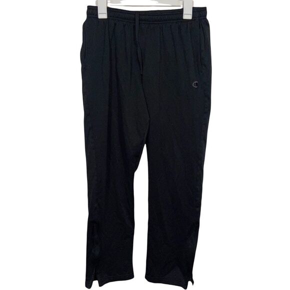 Champion Black Straight Leg Activewear Sweatpants - Picture 1 of 3